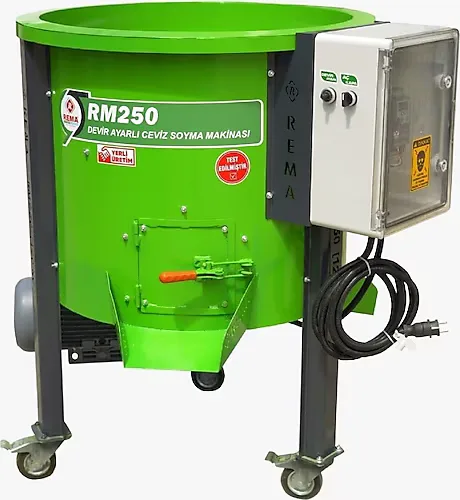 Rema RM250 120 kg 250 lt 220 V Devir Ayarlı Ceviz Soyma Makinesi
