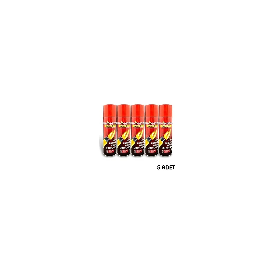 Remington Çakmak Gazı Tüpü 270 ml. 5'li