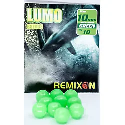 Remixon 10mm Yuvarlak Soft 10 Adet Boncuk Yeşil