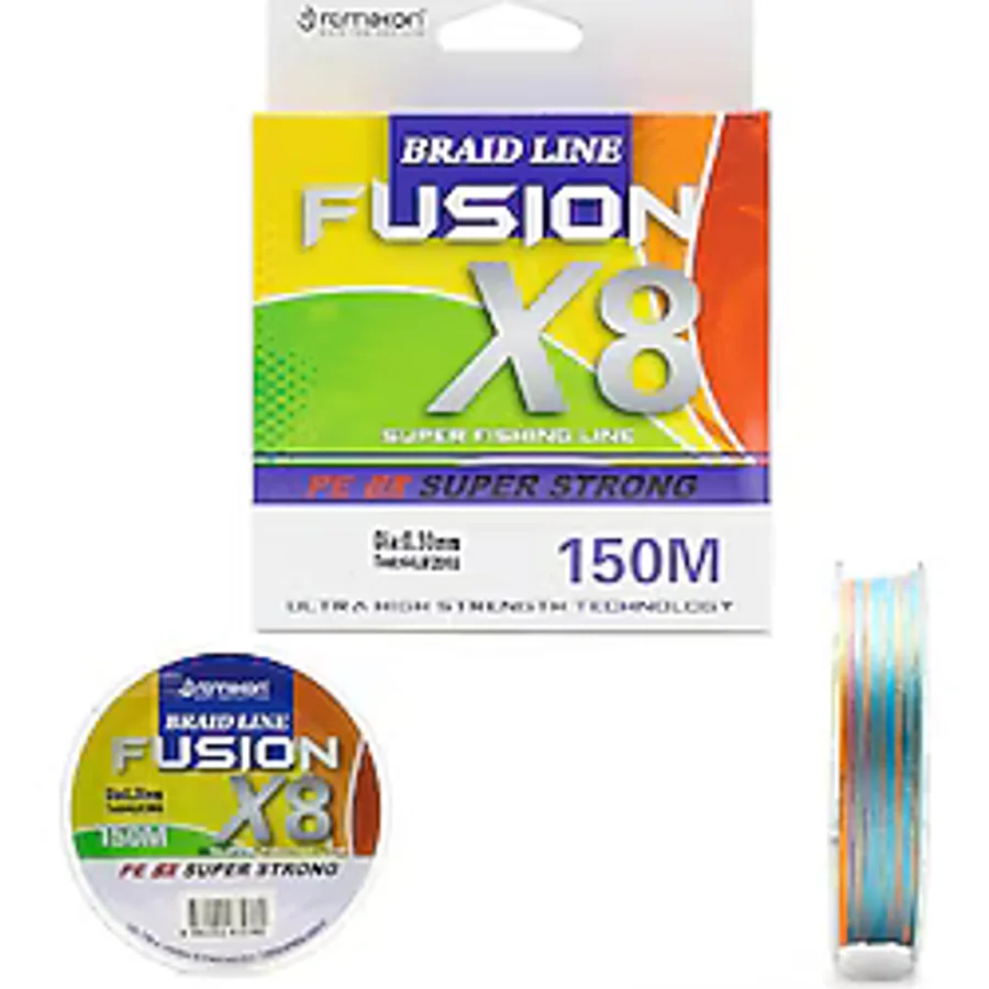 Remixon Fusion X8 150m Multicolor Renkli İp Misina