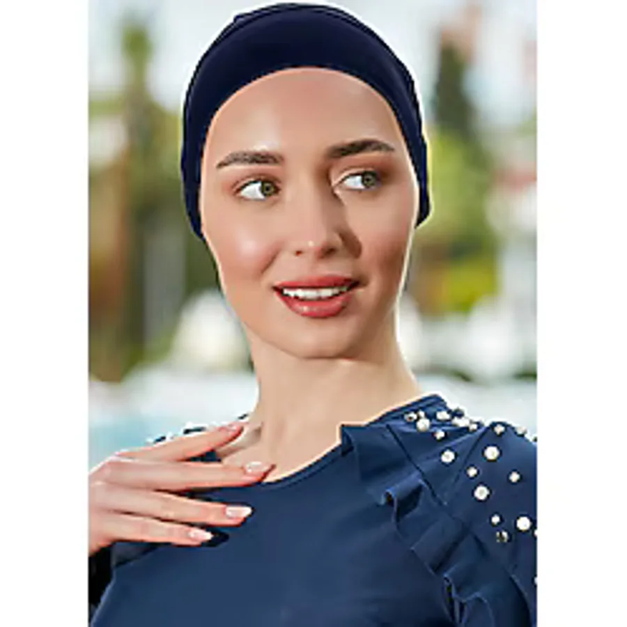 Remsa Mayo Havuz Deniz Düz Bone R-999-B Lacivert