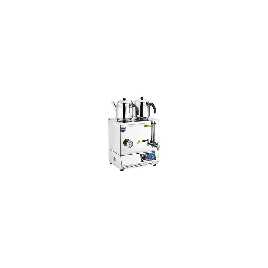Remta EP05 40 Model Çift Demlikli Pleytsiz Elektrikli 29 lt Çay Kazanı