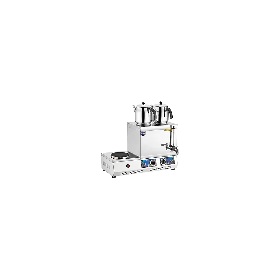 Remta K34 40 Model Çift Demlikli Elektrikli 29 lt Çay Kazanı