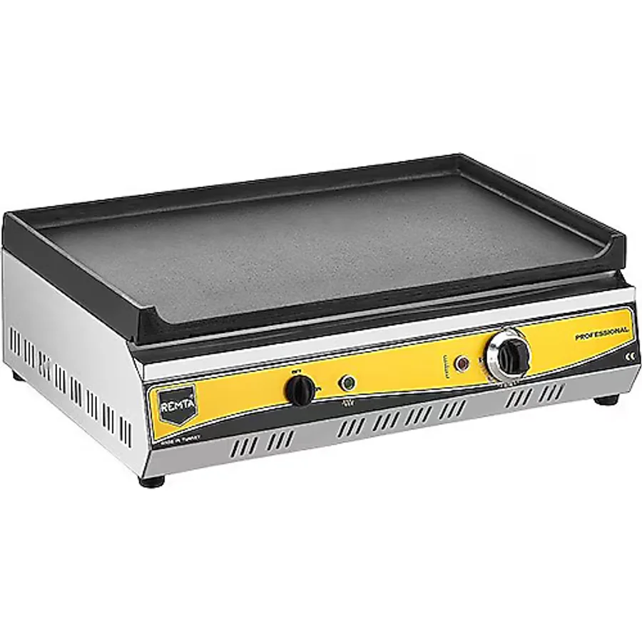 Remta RS96 2000 W 70 cm Sanayi Tipi Tam Düz Döküm Izgara Elektrikli