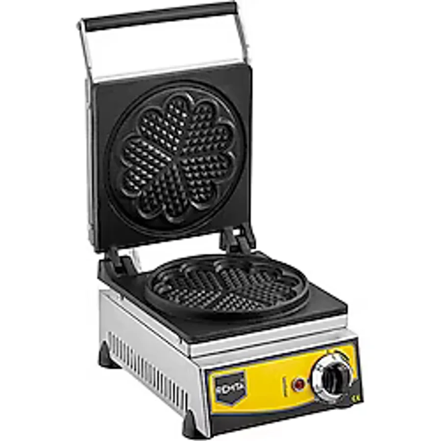 Remta W12 21 cm Çiçek Model Sanayi Tipi Waffle Makinesi