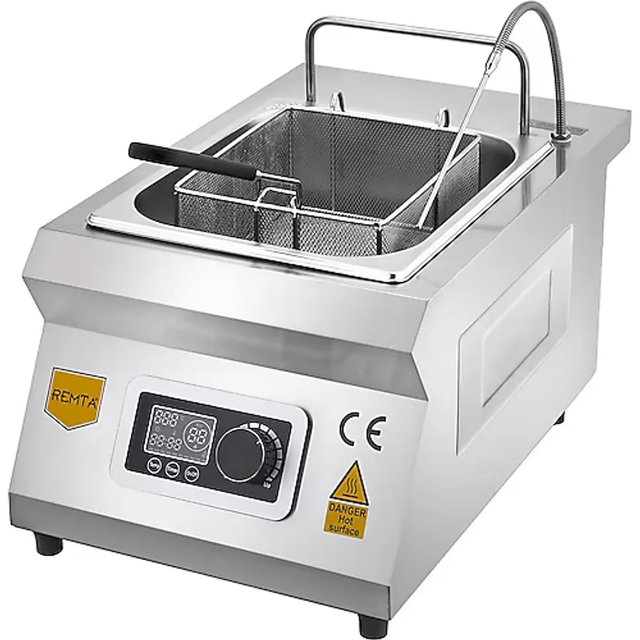Remta WZ-TZ035 6 lt Elektrikli İndüksiyonlu Endüstriyel Fritöz