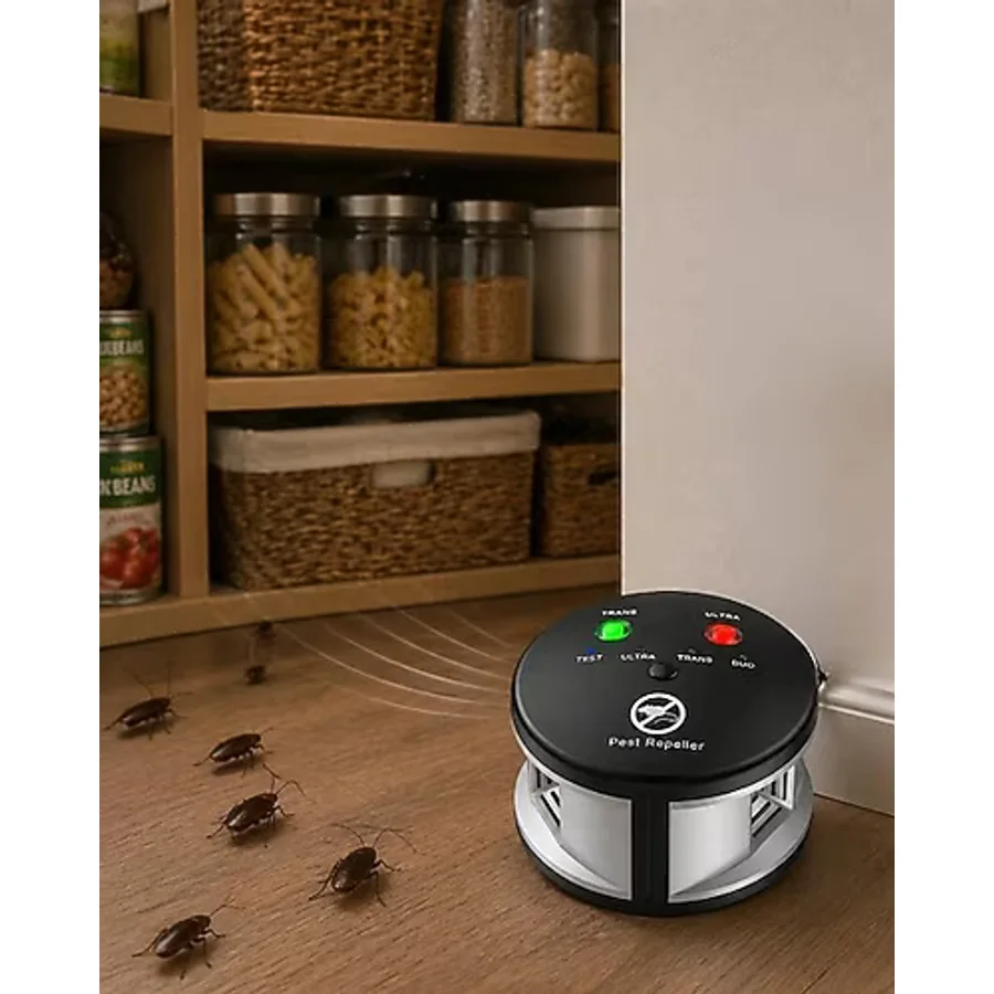 Renas Store Kemirgen Kovucu Ultrasonik Sesli Sıçan Uzaklaştırıcı Pratik Cihaz