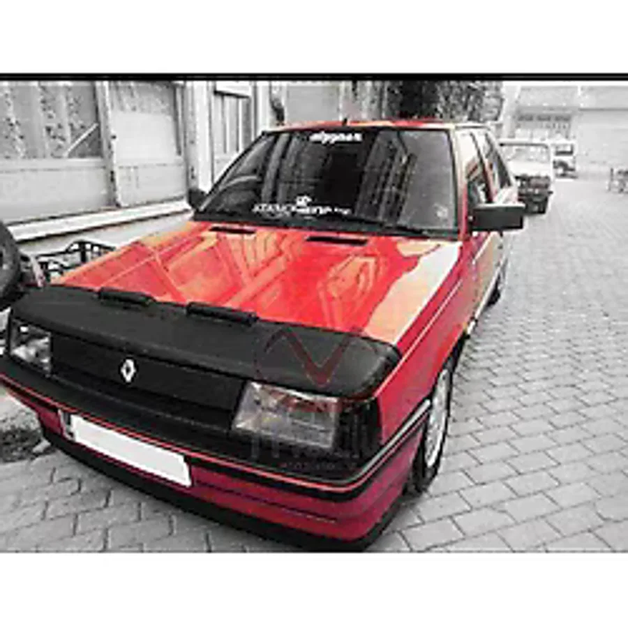 Renault R9 Brodway 1997 uyumlu Suni Deri Lüx Kaput Koruyucu Maske Uyumlu