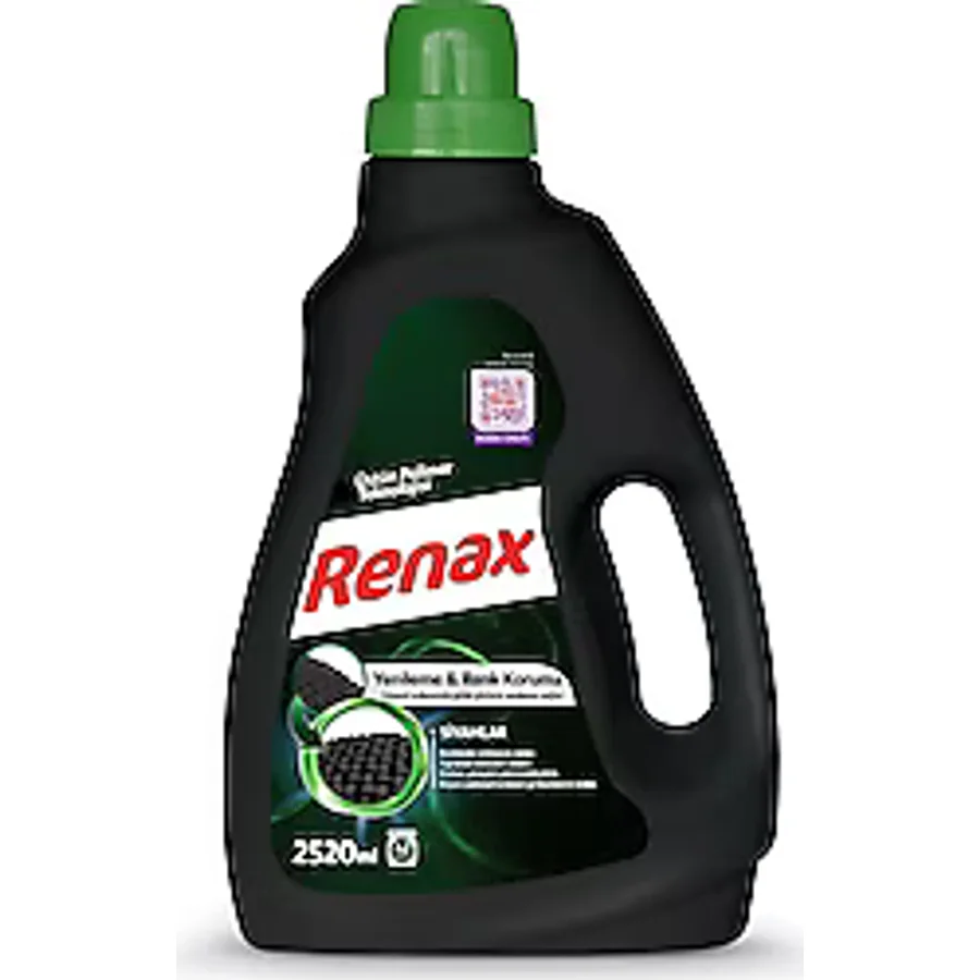 Renax Siyahlar için Sıvı Deterjan 42 Yıkama 2.52 lt