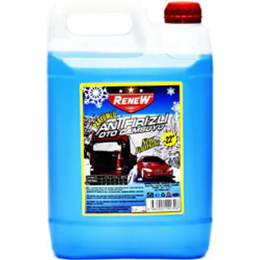 Renew -22 Derece Antifrizli 5 lt Oto Cam Suyu