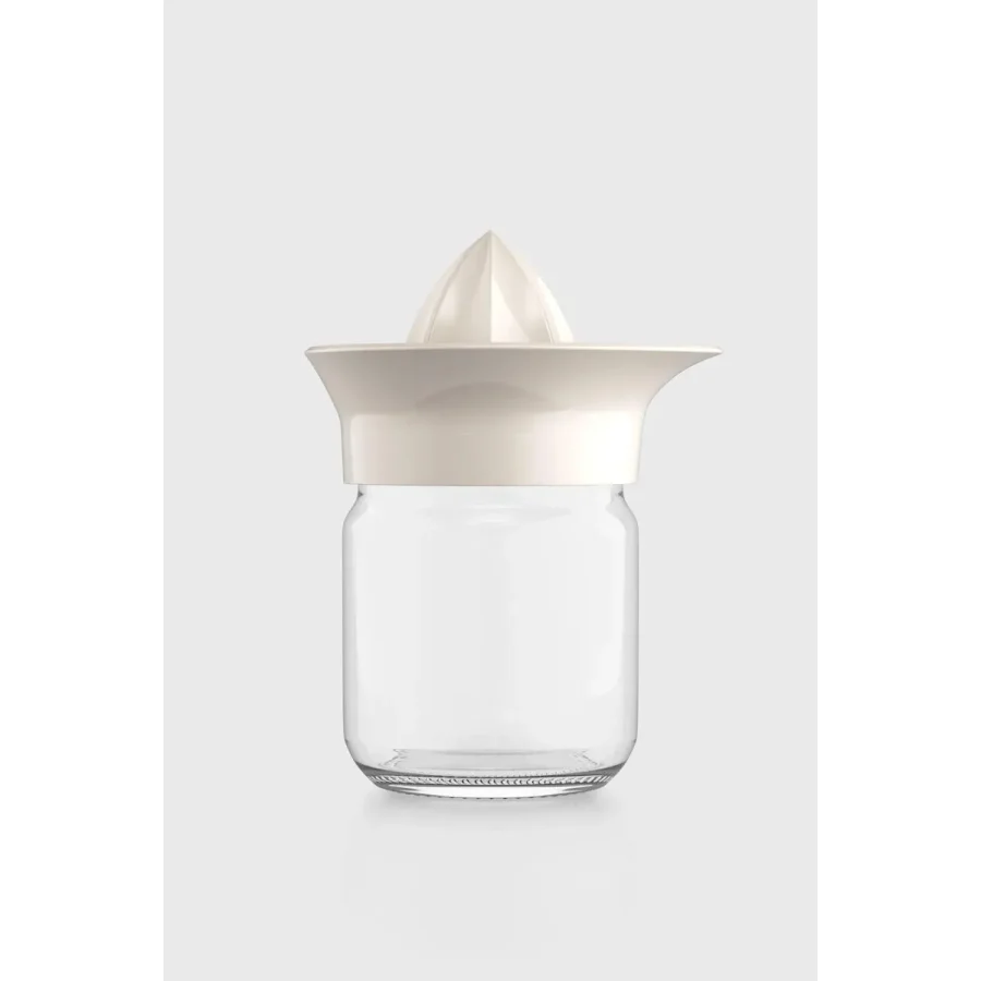 Renga Neo 210 Ml Bej Kapaklı Cam Limon Sıkacağı 201010 Bej