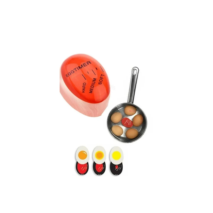 Renk Değiştiren Yumurta Zamanlayıcı Yumurta Haşlama Derecesi 1 Adet