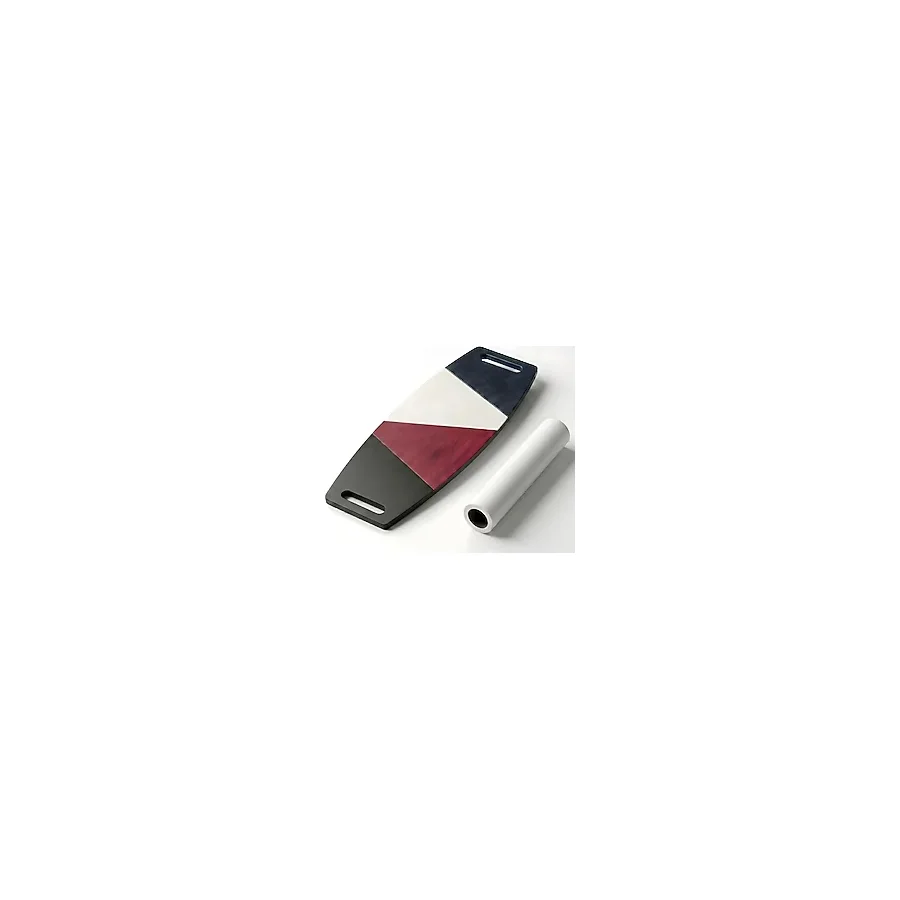 Renkli Denge Tahtası Balance Roller Board Sörf Eğitim Tahtası Kaykay Eğitim Tahtası 73 x 31 CM - RB02