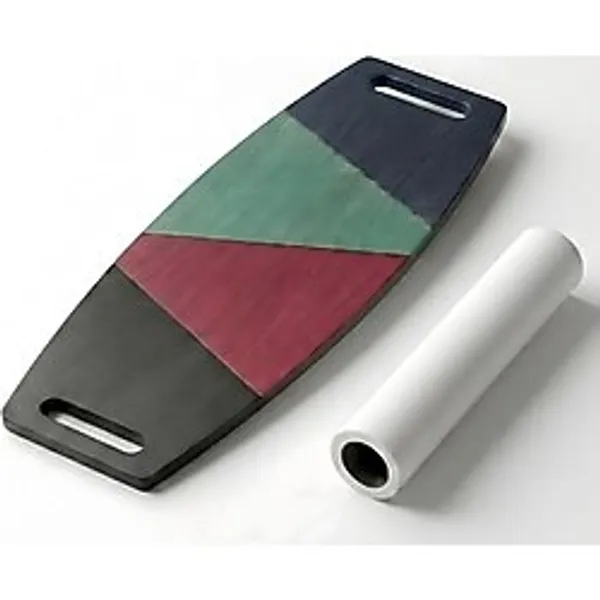 Renkli Denge Tahtası Balance Roller Board Sörf Eğitim Tahtası Kaykay Eğitim Tahtası 73 x 31 CM - RB04