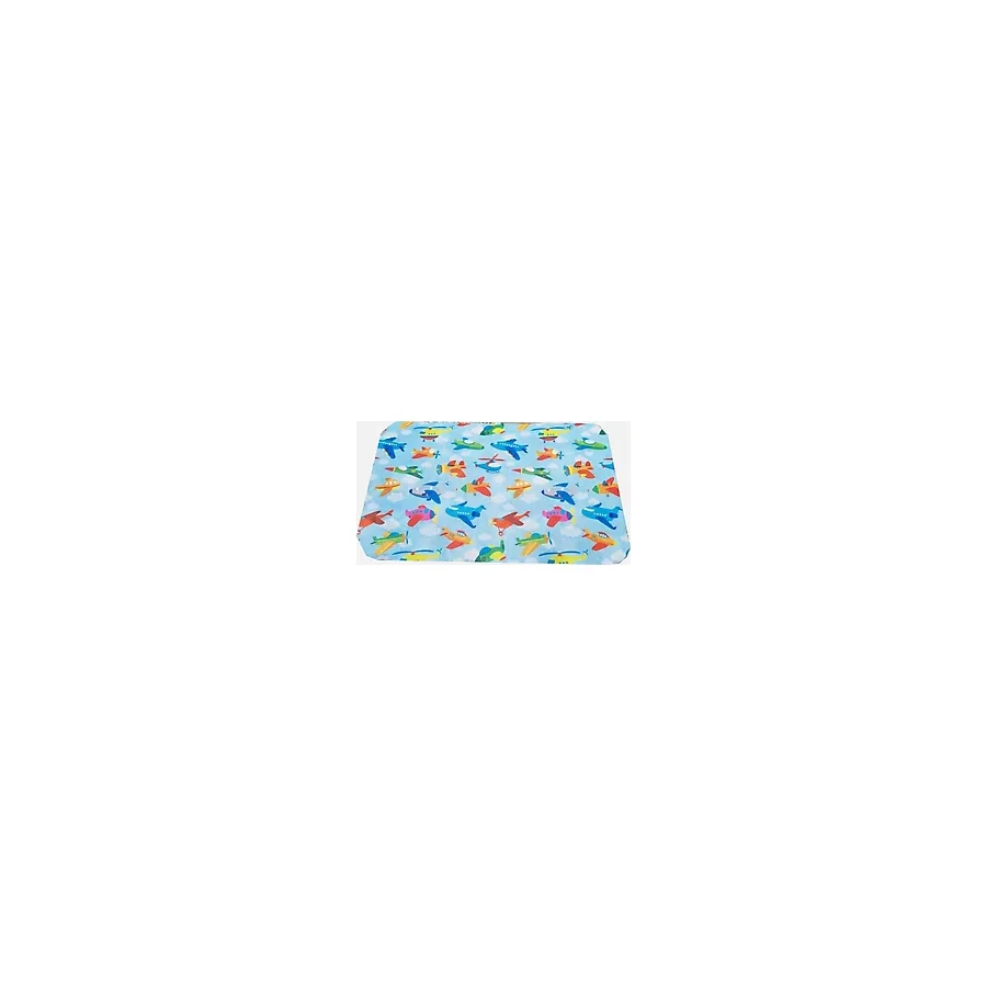 Renkli Desenli Yıkanabilir Bez Beslenme Örtüsü - 30X50 cm Okul İçin Ideal - Standart - Çok Renkli