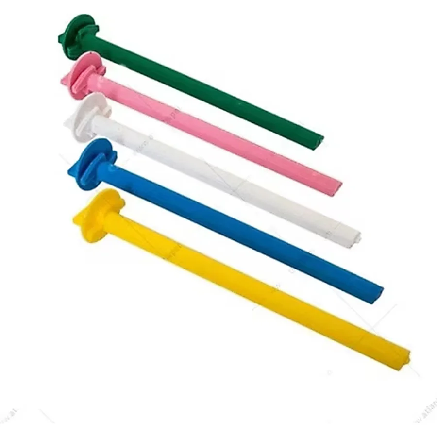 Renkli Tünek Kafes Kuşları İçin Renkli Tünek 20 Cm 10 Adet