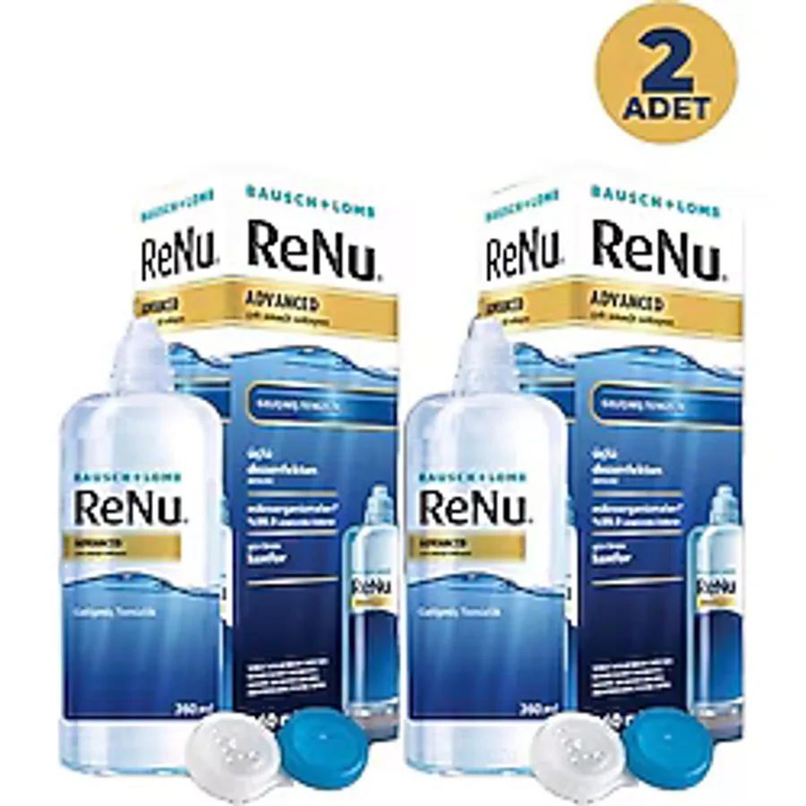 Renu Advanced 360 Ml Leens Sollüsyonu 2ad