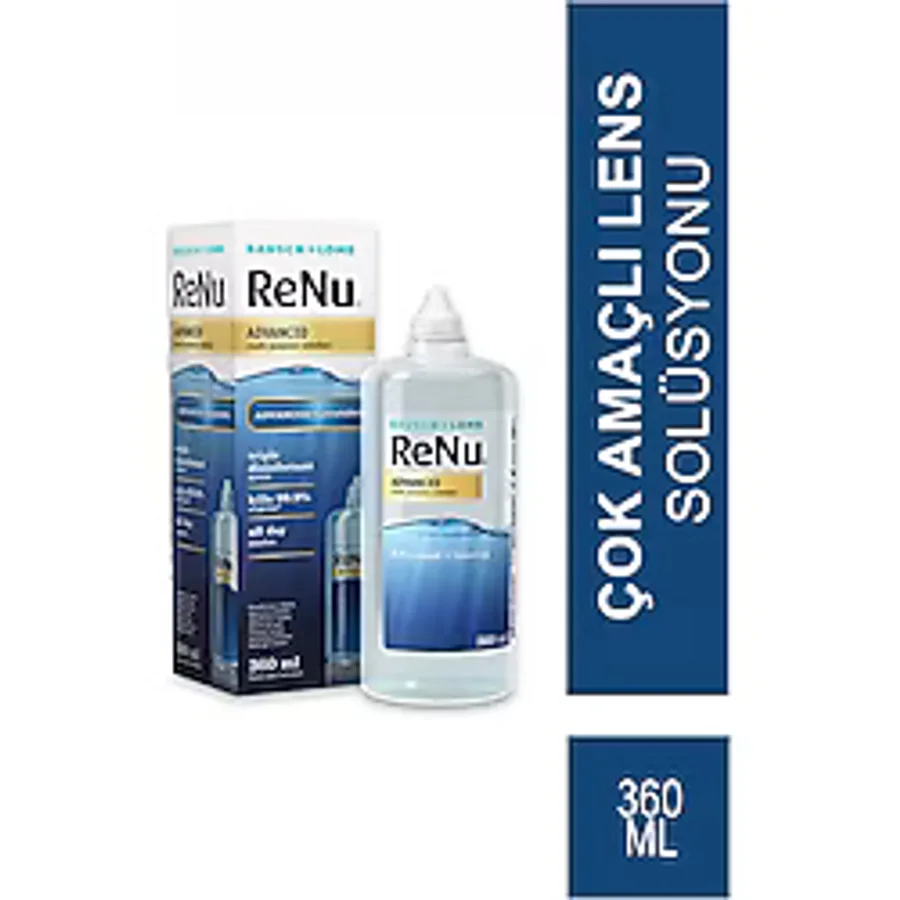 ReNu Advanced Çok Amaçlı 360 ml 2 Adet Lens Solüsyonu