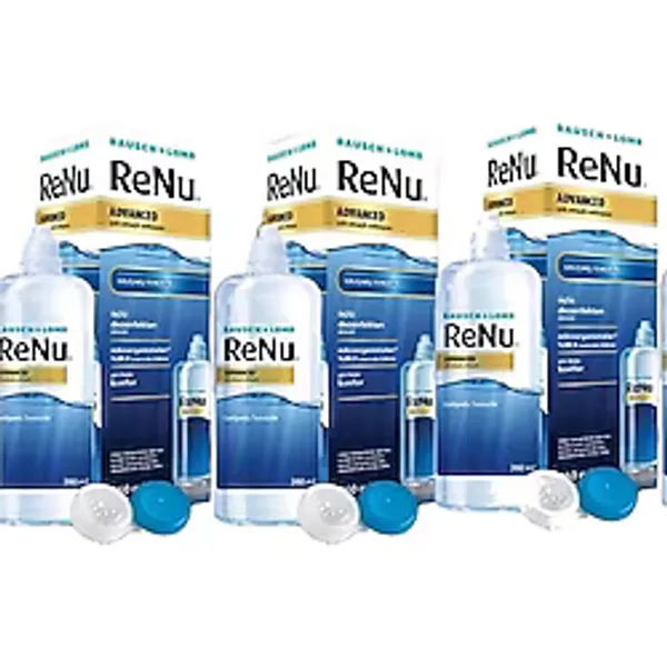 ReNu Advanced Çok Amaçlı 360 ml 3 Adet Lens Solüsyonu