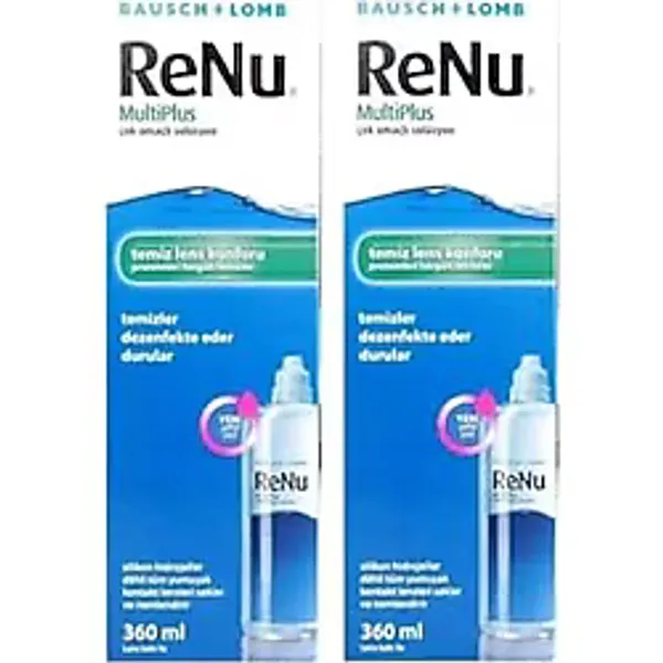 Renu Multiplus Lens Solüsyonu 360 Ml 2 Kutu P08405
