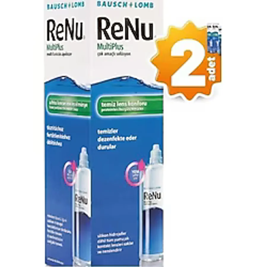 RENU Renu Multiplus Lens Solüsyonu 360 ml - Ikili Kofre Temizlik ve Dezenfeksiyon İçin