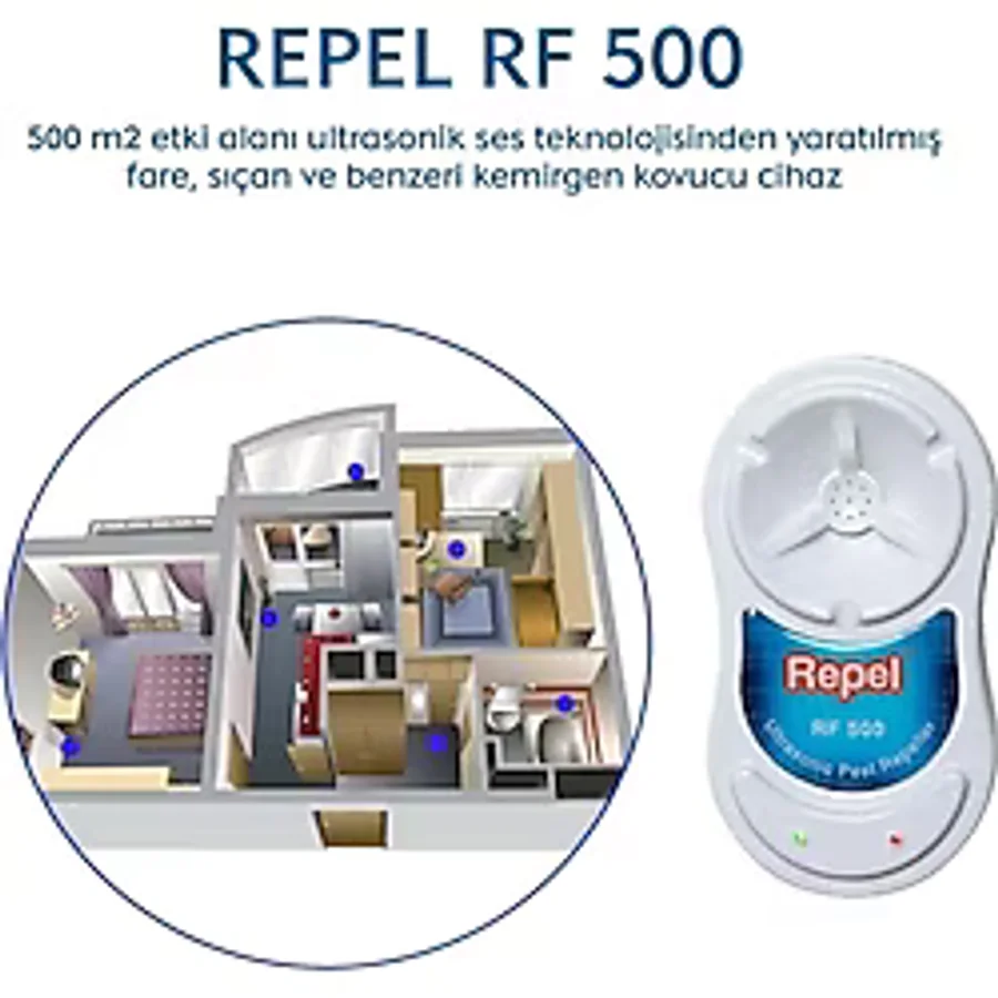 Repel Rf 500 Fare ve Haşere Kovucu
