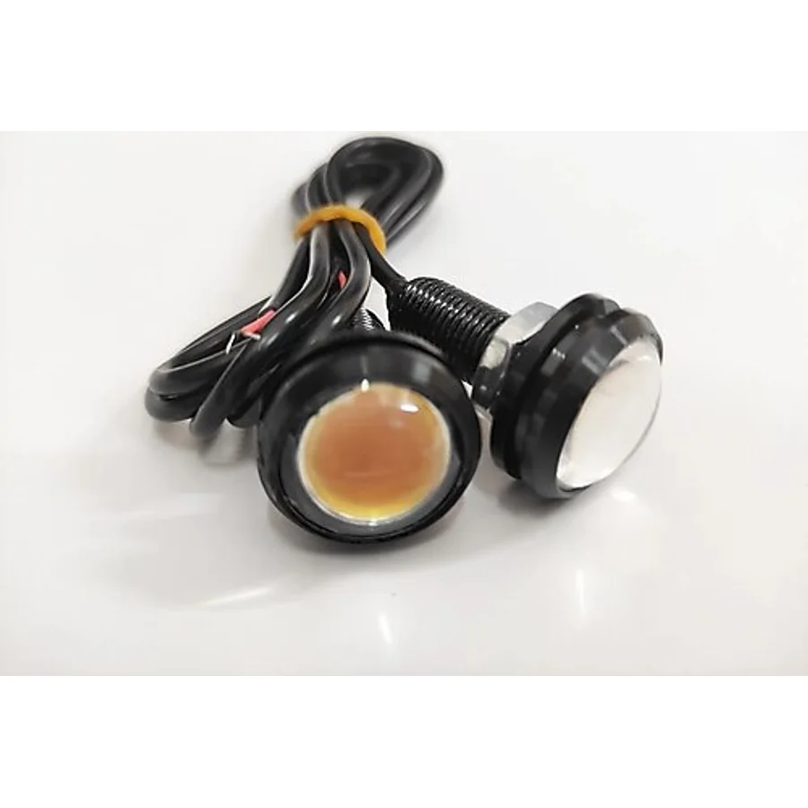 Replax Kartal Göz Turuncu 12v Ayna Altı Led Lamba 22 Mm 2 Li Cob