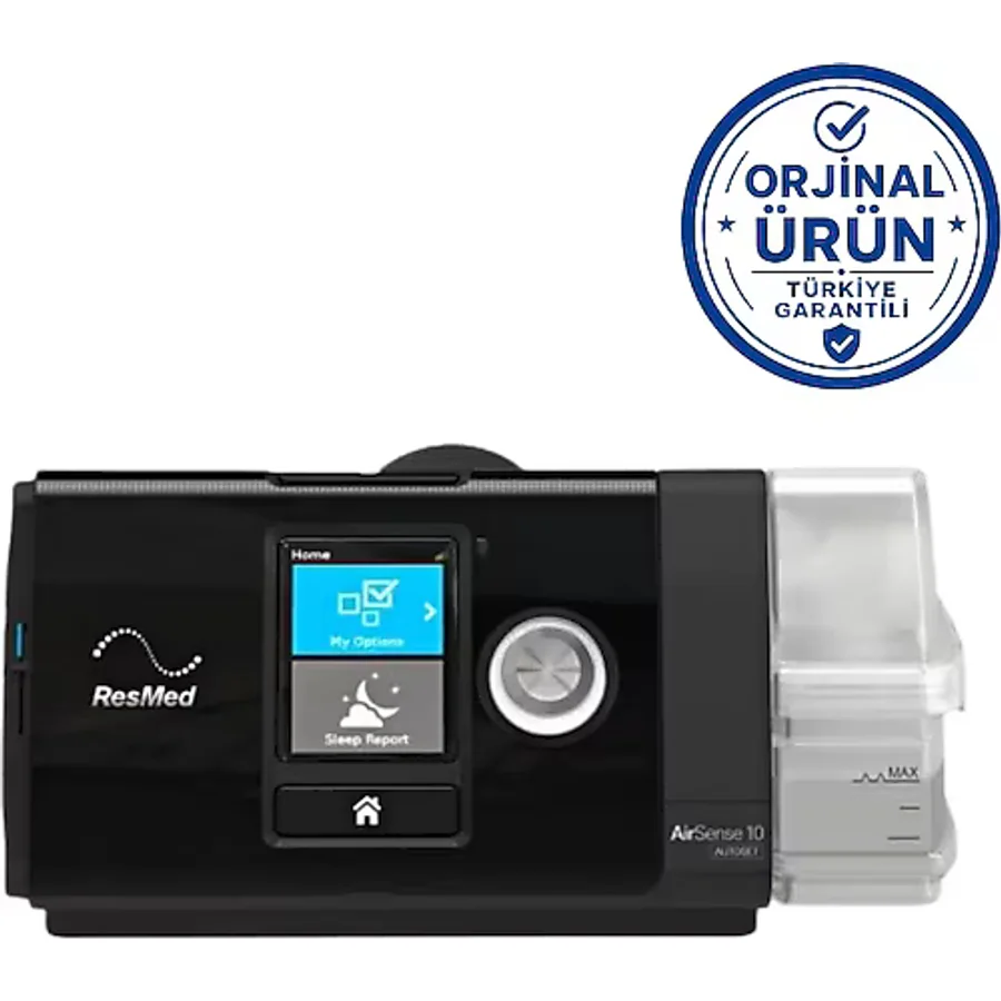 Resmed Airsense 10 Autoset Otomatik Cpap Cihazı+Nemlendirici