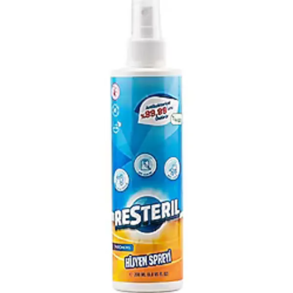 Resteril Ayakkabı Koku Giderici Parfümsüz Ayak Kokusu Giderici Dezenfektan Sprey 200ml Ayak Koku Önleyici Ayakkabı Deodorantı Hijyen Spreyi - 200 ml