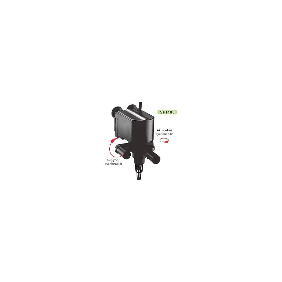 Resun Power Head 500 lt/h Akvaryum Kafa Motoru