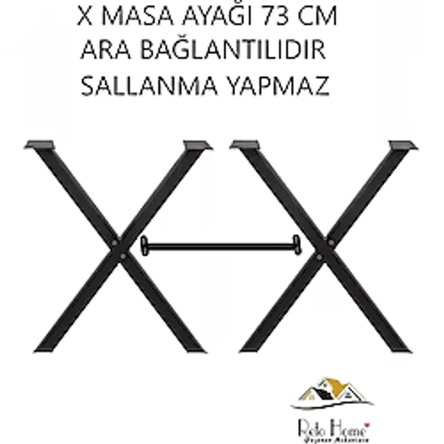 Retodesign RETODESİGN X METAL MASA AYAĞI 2301