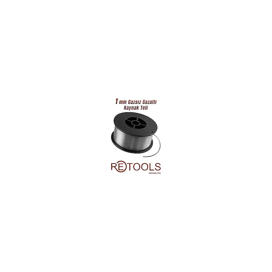 RETOOLS GAZSİZ GAZALTI KAYNAK MAKİNESİ TELİ 1 MM 1 KG