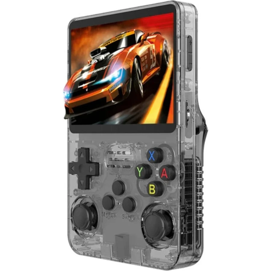 Retro Arcade R36S El Oyun Konsolu 64 GB - Gri Kamuflaj