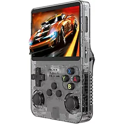 Retro Arcade R36S El Oyun Konsolu 64 GB - Gri Kamuflaj