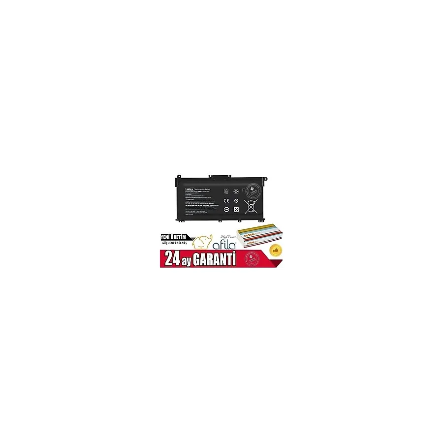 Retro Hp HT03XL HT03041XL TPN-Q210 Notebook Bataryası, Laptop Pili - 001-Renkli