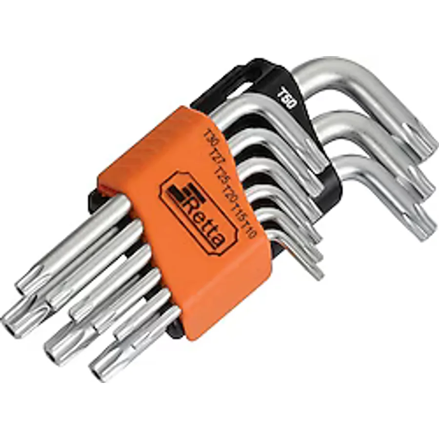 Retta RAT7009 9 Parça Torx Kısa Delikli Alyan Takımı