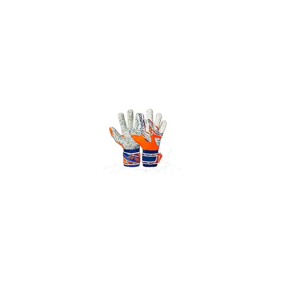 Reusch Attrakt Freegel Gold Nc Kaleci Eldiveni (Kemiksiz) 5570135-2500 8.5 - Turuncu - Mavi