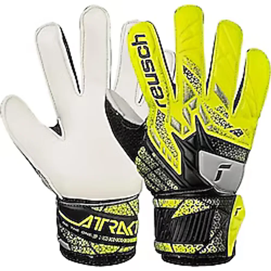 Reusch Attrakt Solid Çocuk Kaleci Eldiveni 5572515-2290 - Mavi - Turuncu