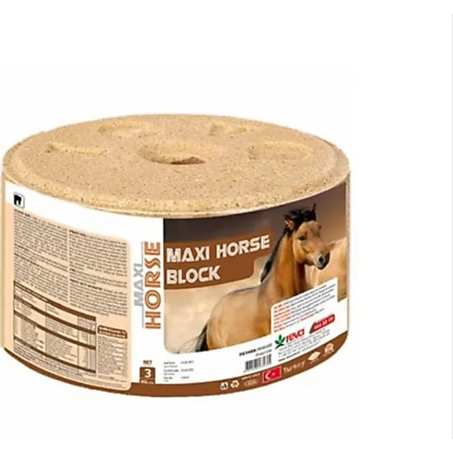 Reva Maxi Horse Block 5kg Vitamin Mineral At Ve Deve Yalama Taşı