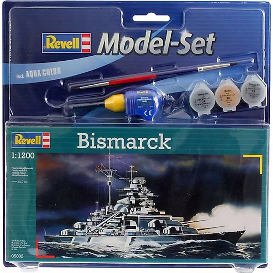 Revell 1:1200 Bismarck 05802 Maket Seti