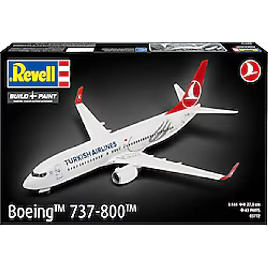 Revell 1:144 Boeing 737-800 Türk Hava Yolları 03772 Maket Seti