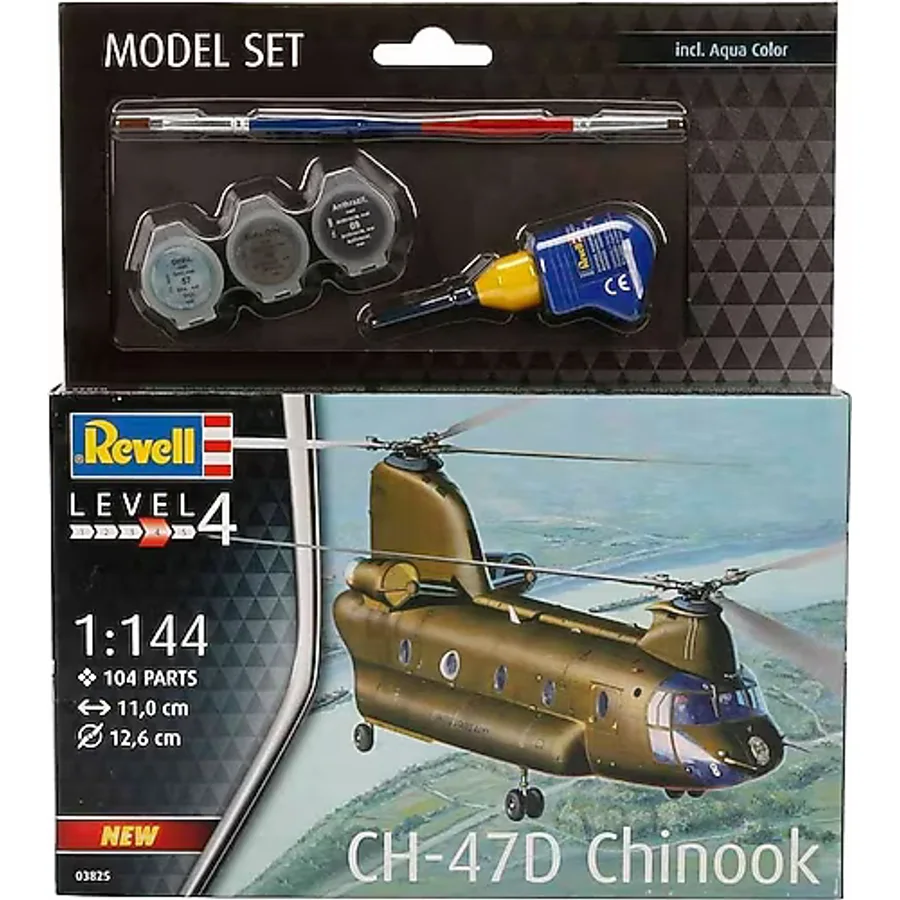 Revell 1:144 CH-47D Chinook 03825 Maket Seti
