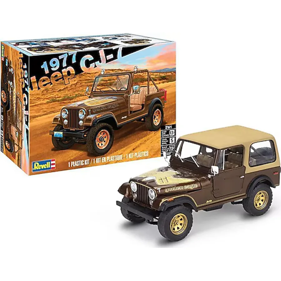 Revell 1:24 1977 Jeep CJ-7 14547 Maket Seti