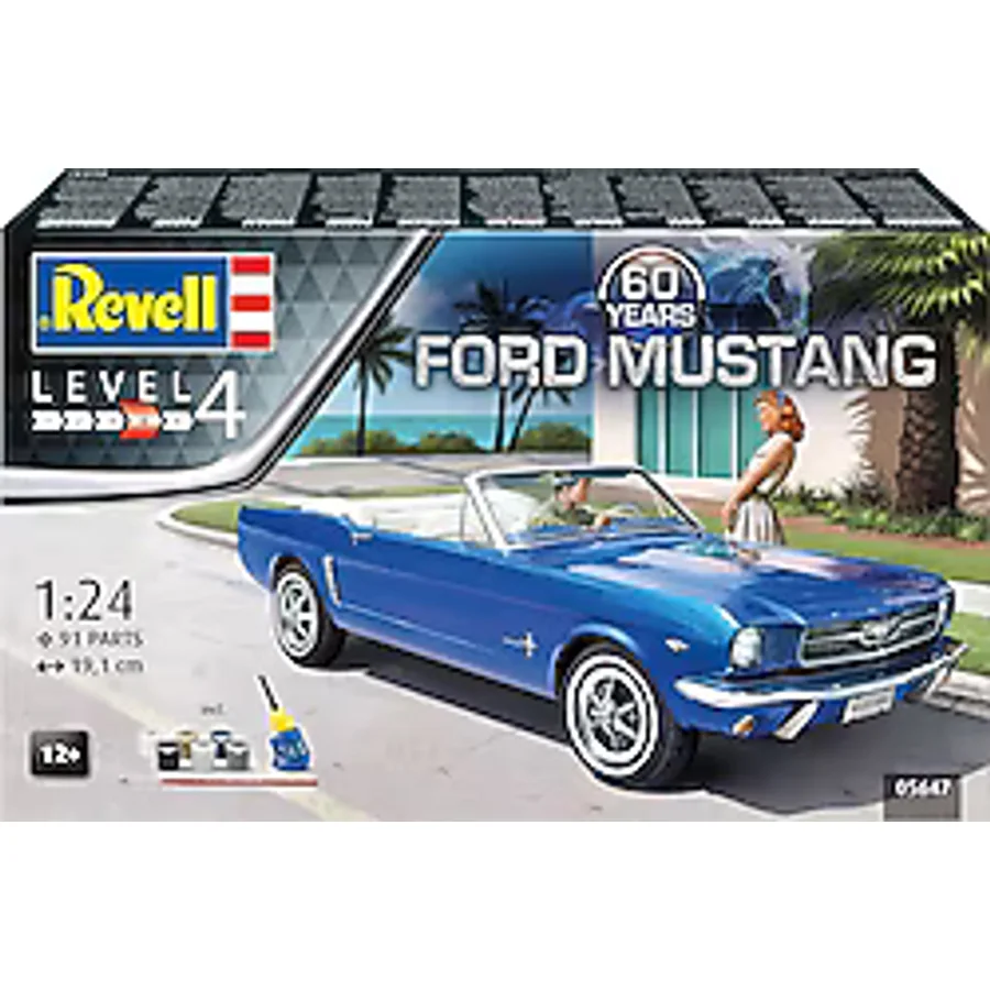 Revell 1:24 60 Years Ford Mustang 05647 Maket Kiti