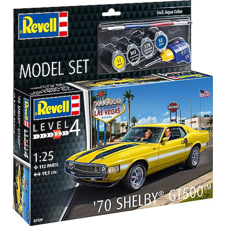 Revell 1:25 70Shelby GT500 67729 Maket Seti