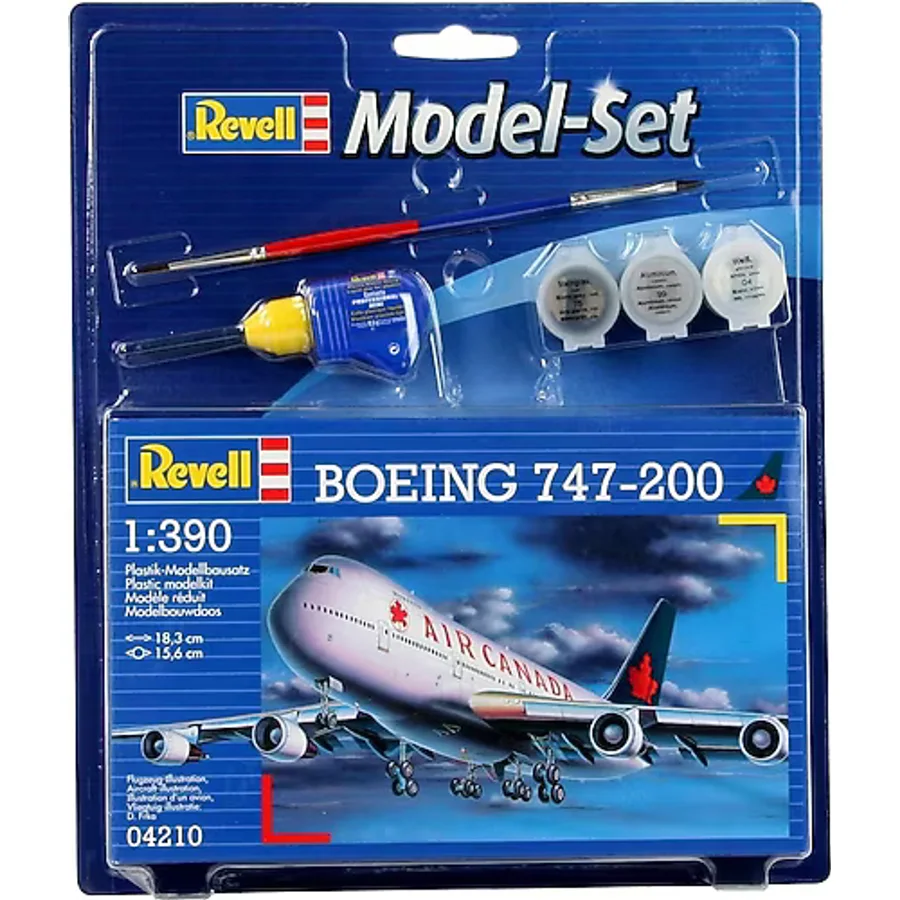 Revell 1:390 Boening 747-200 04210 Maket Seti