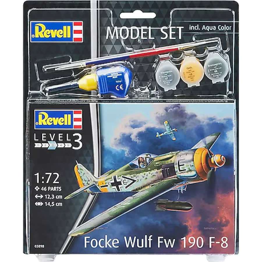 Revell 1:72 Focke Wulf FW190 F-8 63898 Maket Seti