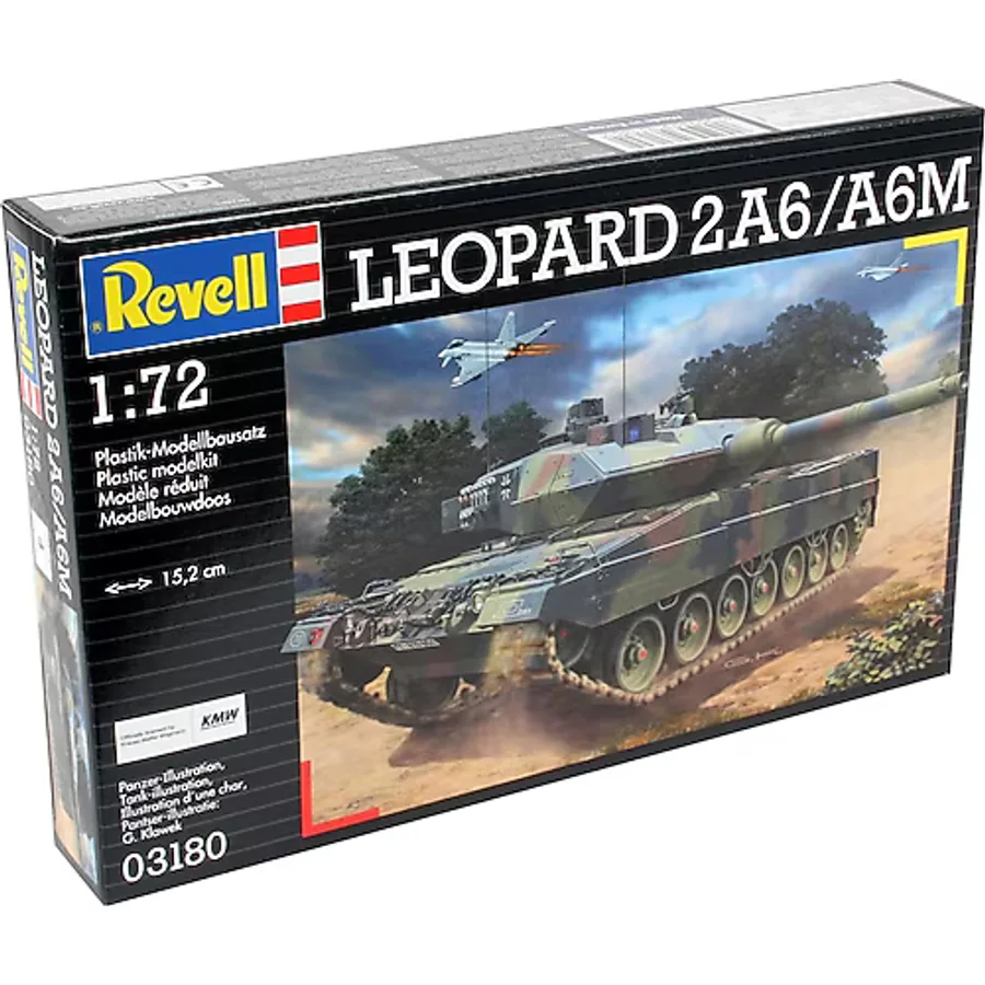 Revell 1:72 Leopard 2A6/A6M 03180 Maket Seti