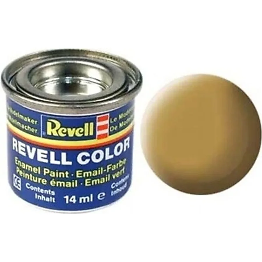 Revell 32116 Sandy Yellow Mat 14 Ml Maket Boyası Kız Erkek Çocuk Oyuncak Eğitici Oyuncaklar