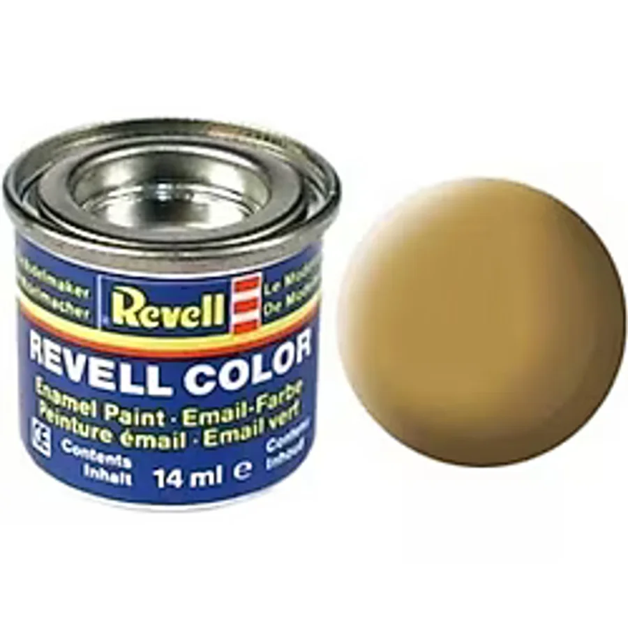 Revell 32116 Sandy Yellow Mat 14 Ml Maket Boyası Kız Erkek Çocuk Oyuncak Eğitici Oyuncaklar